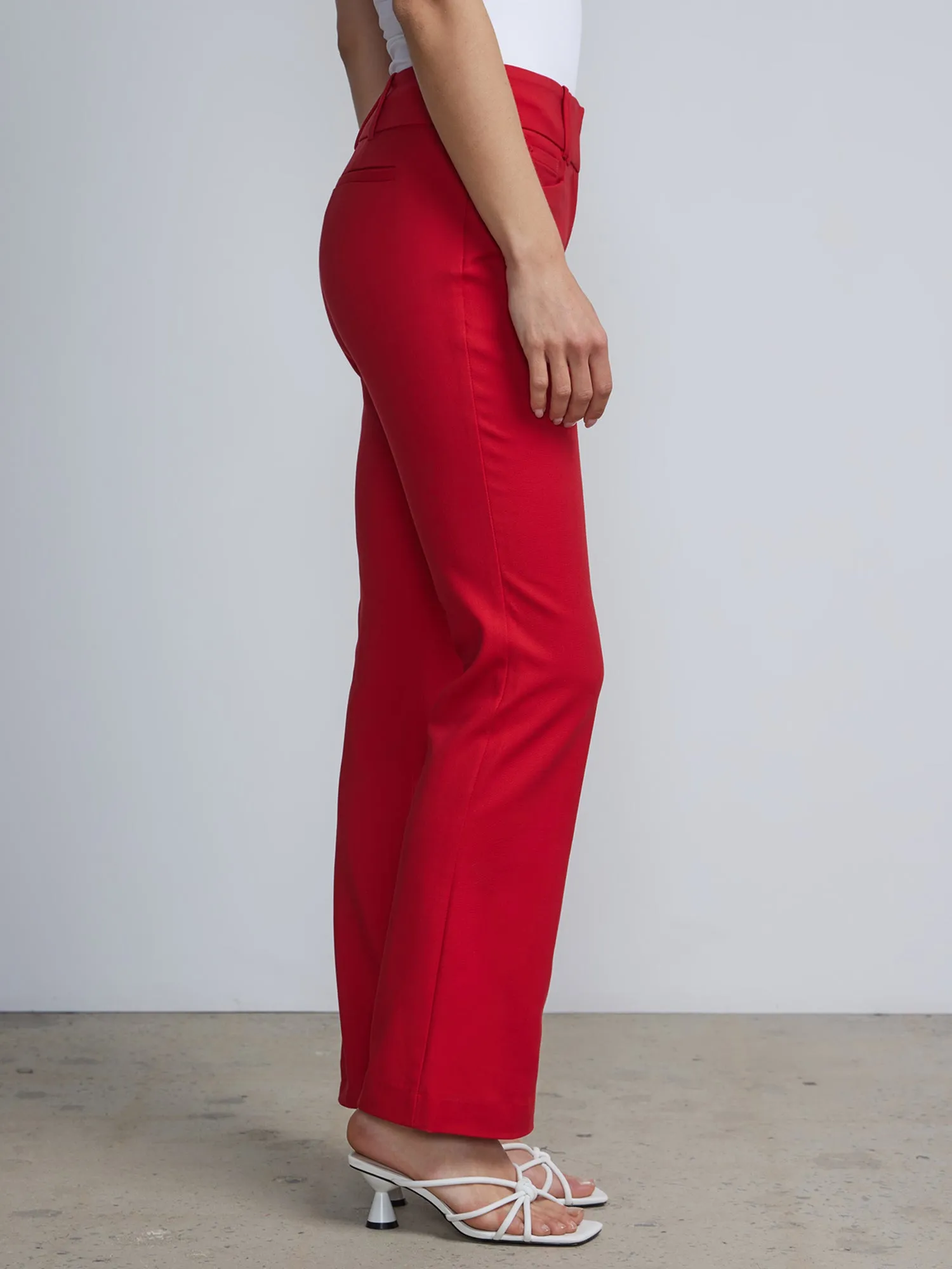 Petite Mid-Rise Modern-Fit Bootcut Pant - All Season Stretch