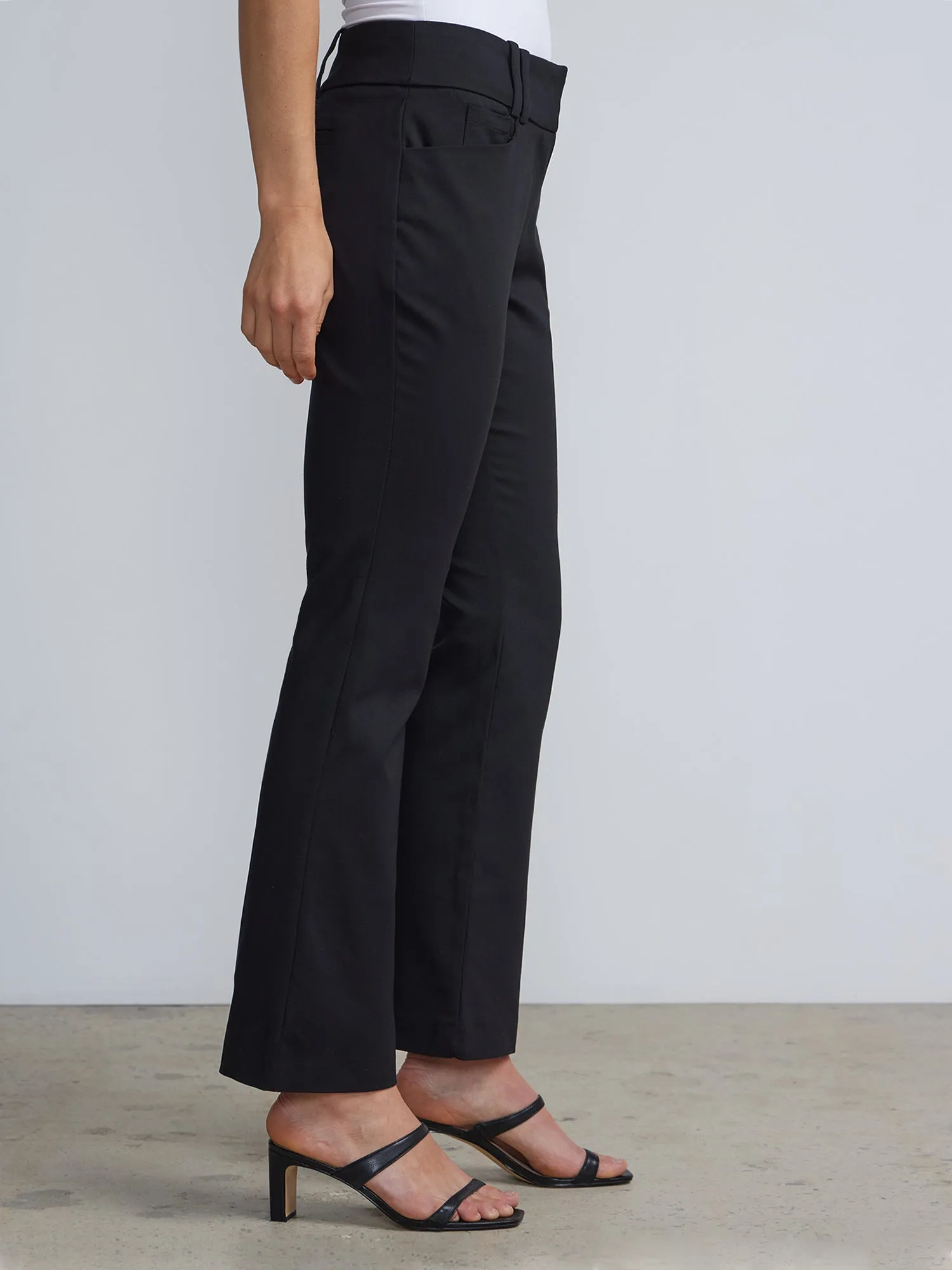 Petite Mid-Rise Modern-Fit Bootcut Pant - All Season Stretch