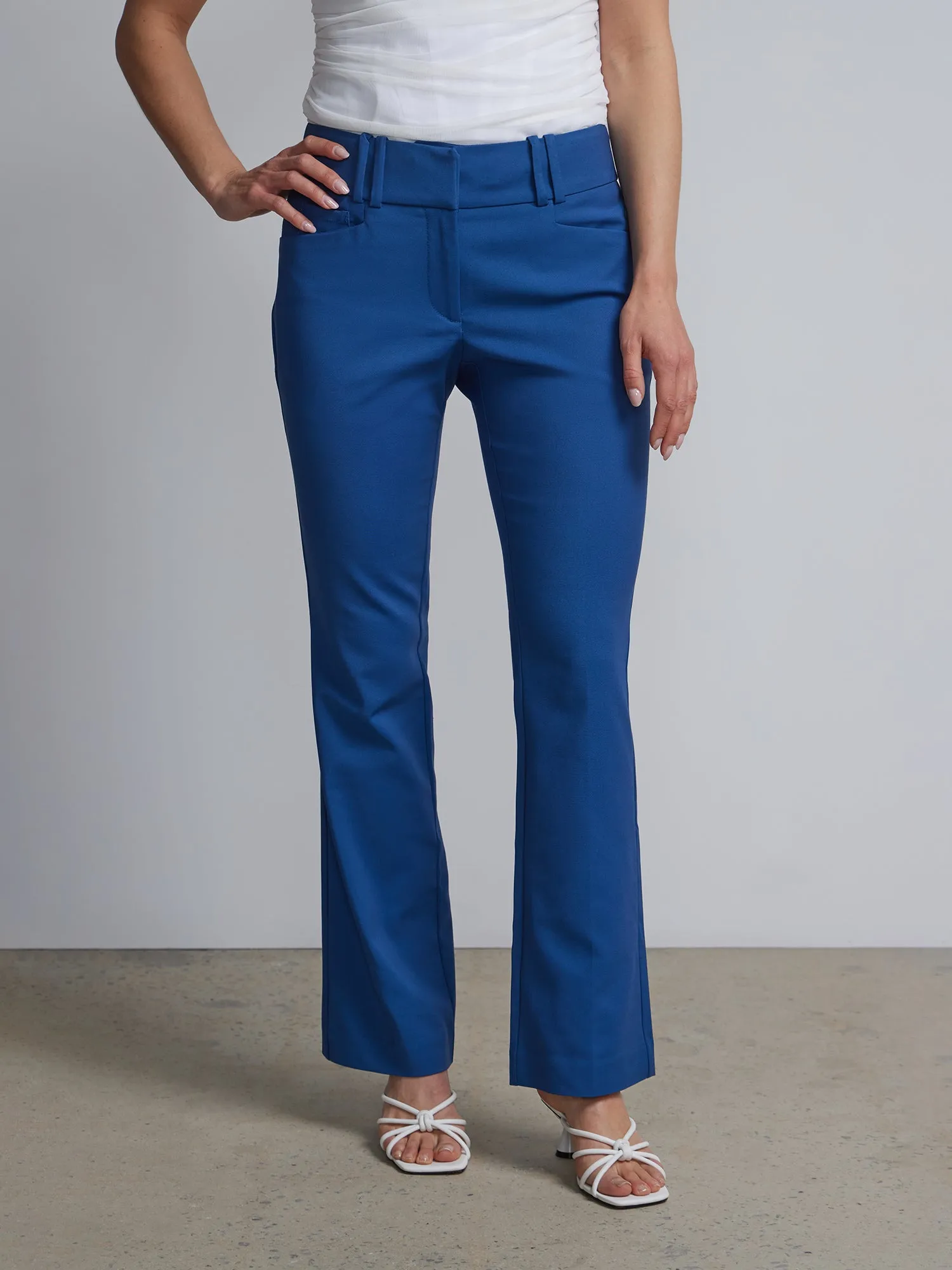 Petite Mid-Rise Modern-Fit Bootcut Pant - All Season Stretch