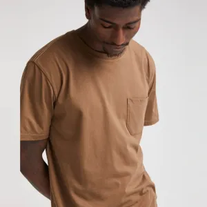 Pima Cotton Pocket Tee (Morning Roast)