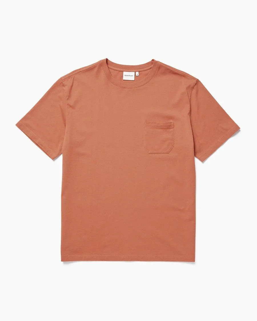 Pima Cotton Pocket Tee (Redwood)