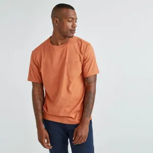 Pima Cotton Pocket Tee (Redwood)