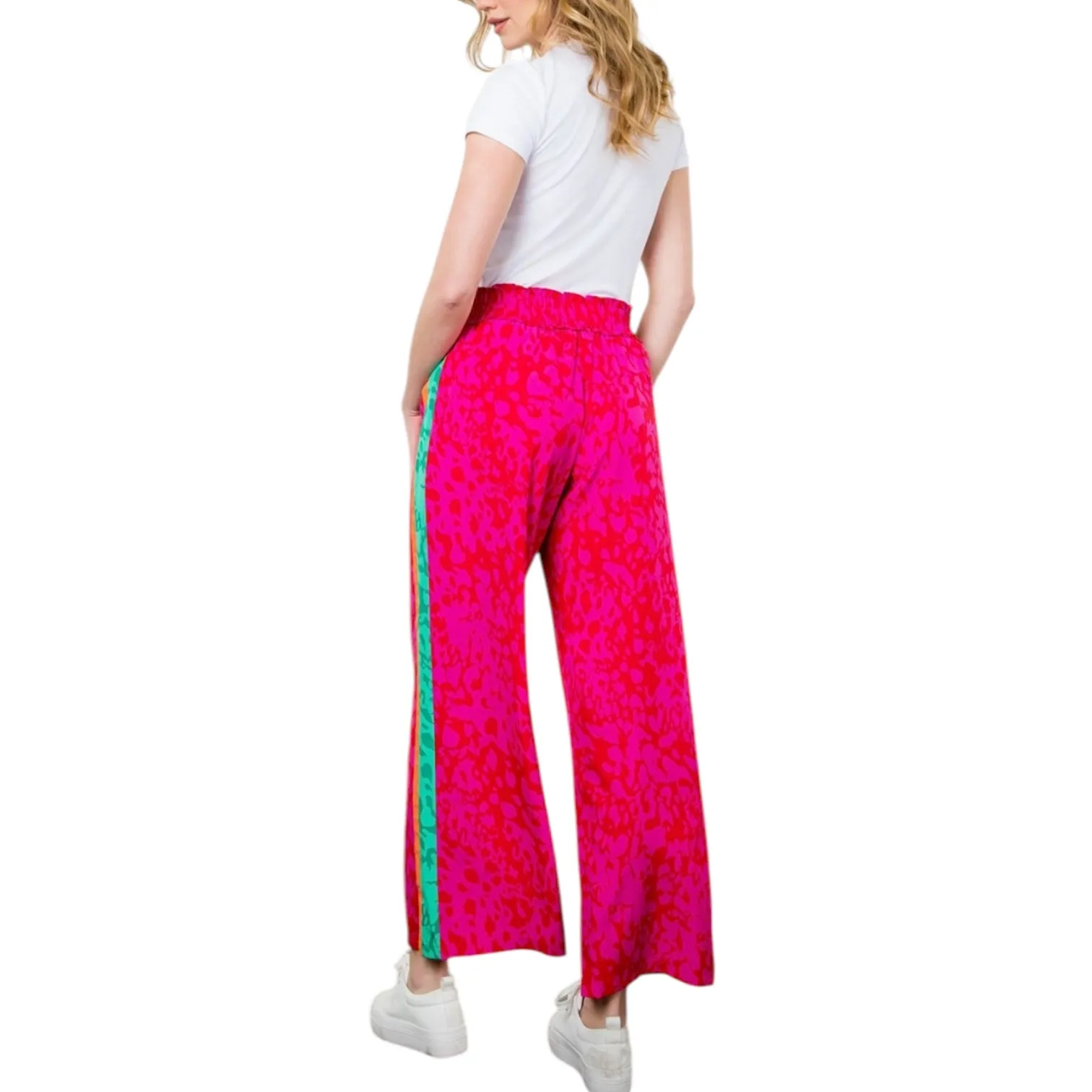 Pink Cheetah Pants