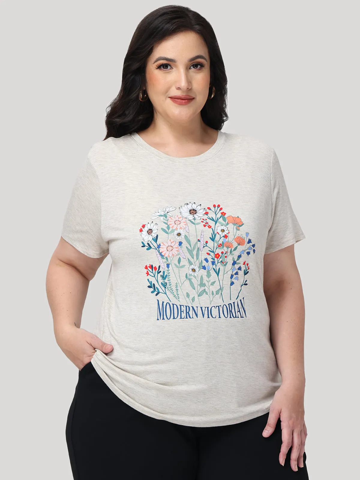Plus Modern Victorian Graphic Tee