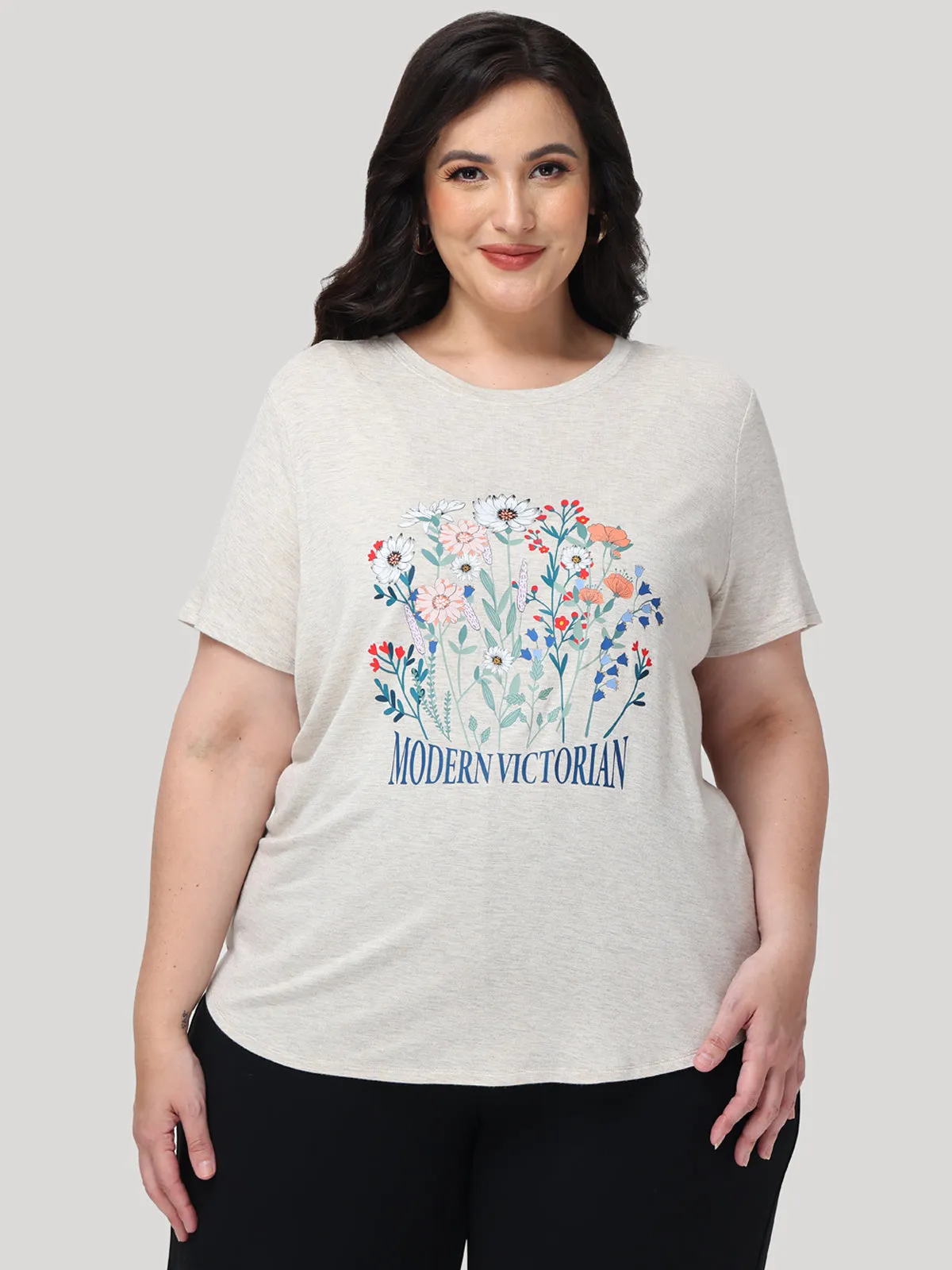 Plus Modern Victorian Graphic Tee