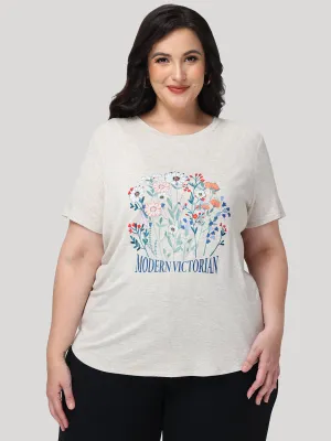 Plus Modern Victorian Graphic Tee