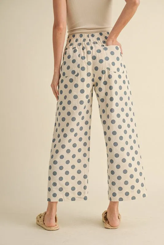 Polka Dot Drift Pants