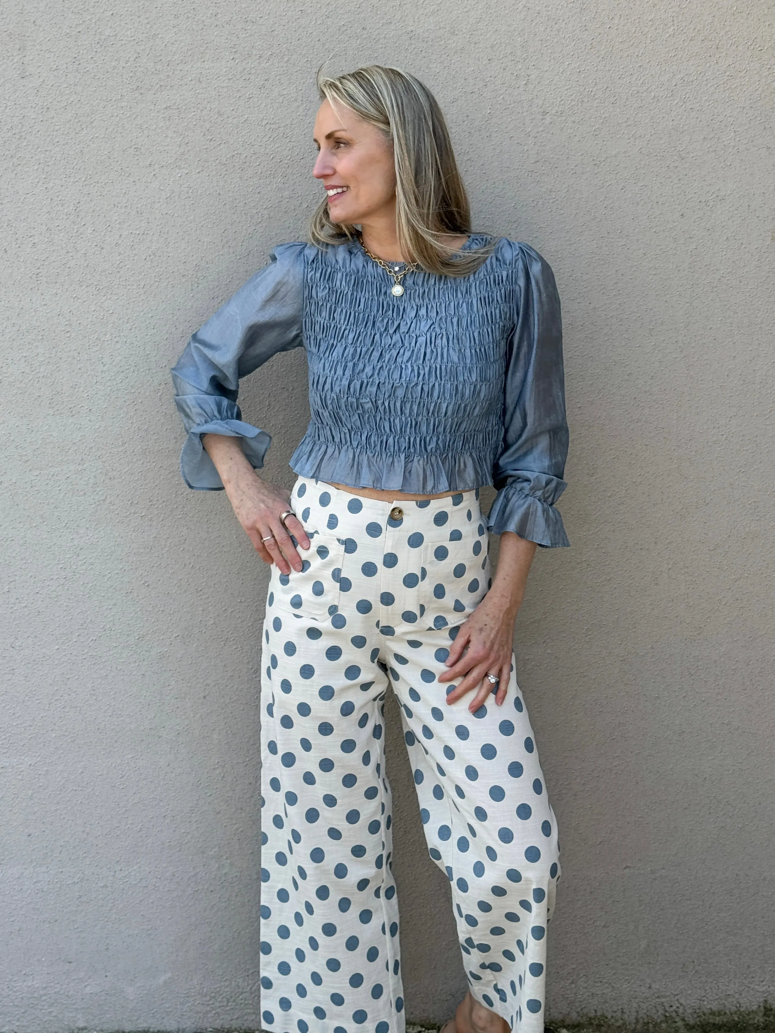 Polka Dot Drift Pants