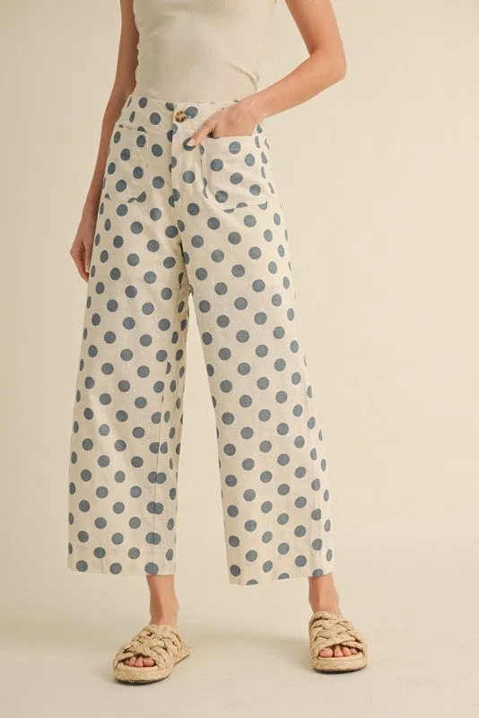 Polka Dot Drift Pants