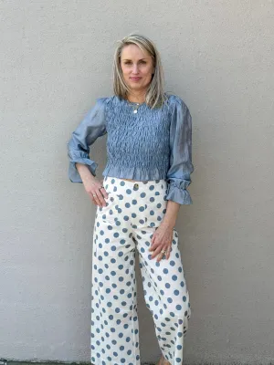 Polka Dot Drift Pants
