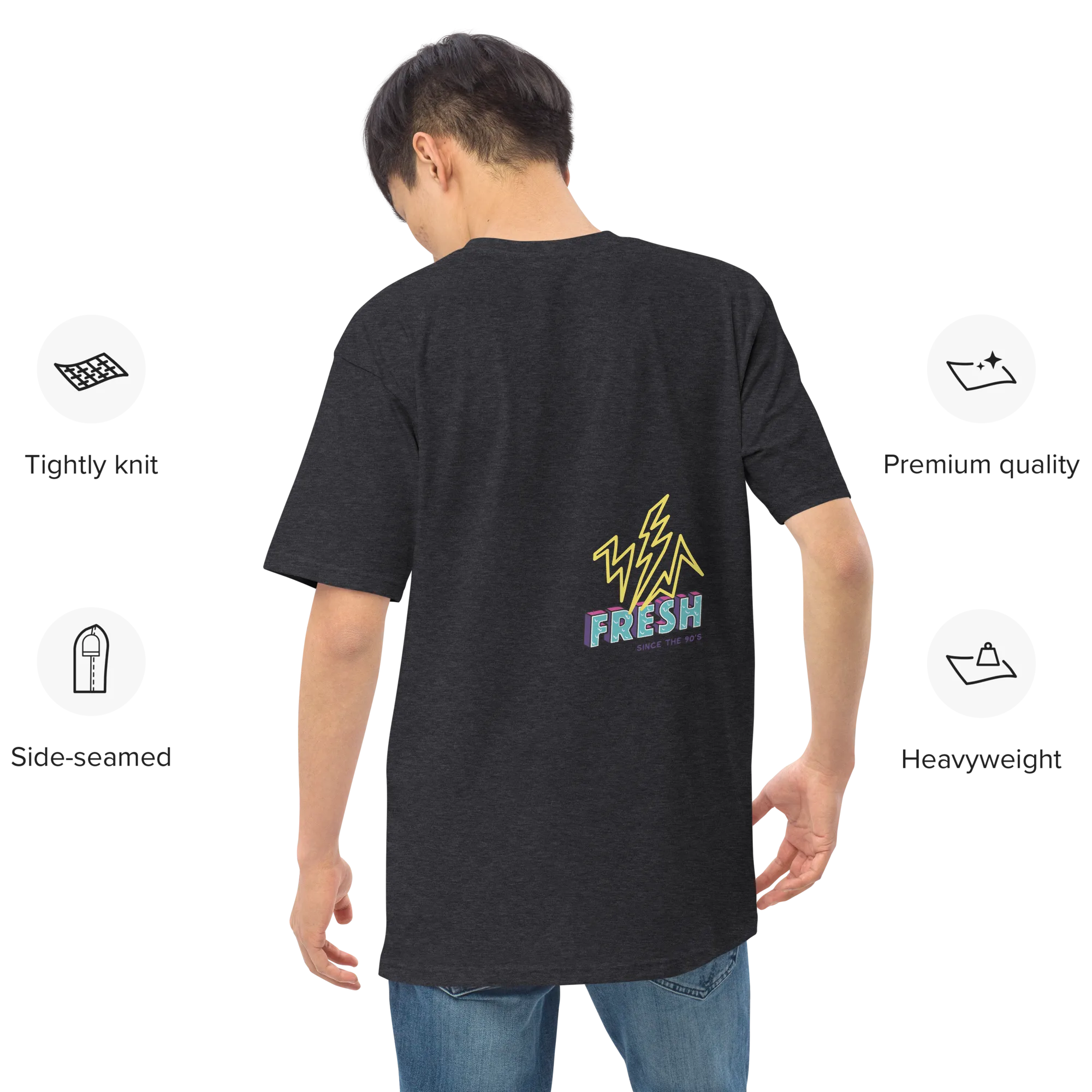 Premium 90's heavyweight tee