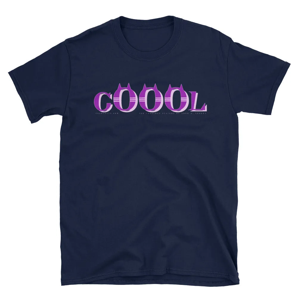 PURPLE COOOL Short-Sleeve Unisex T-Shirt