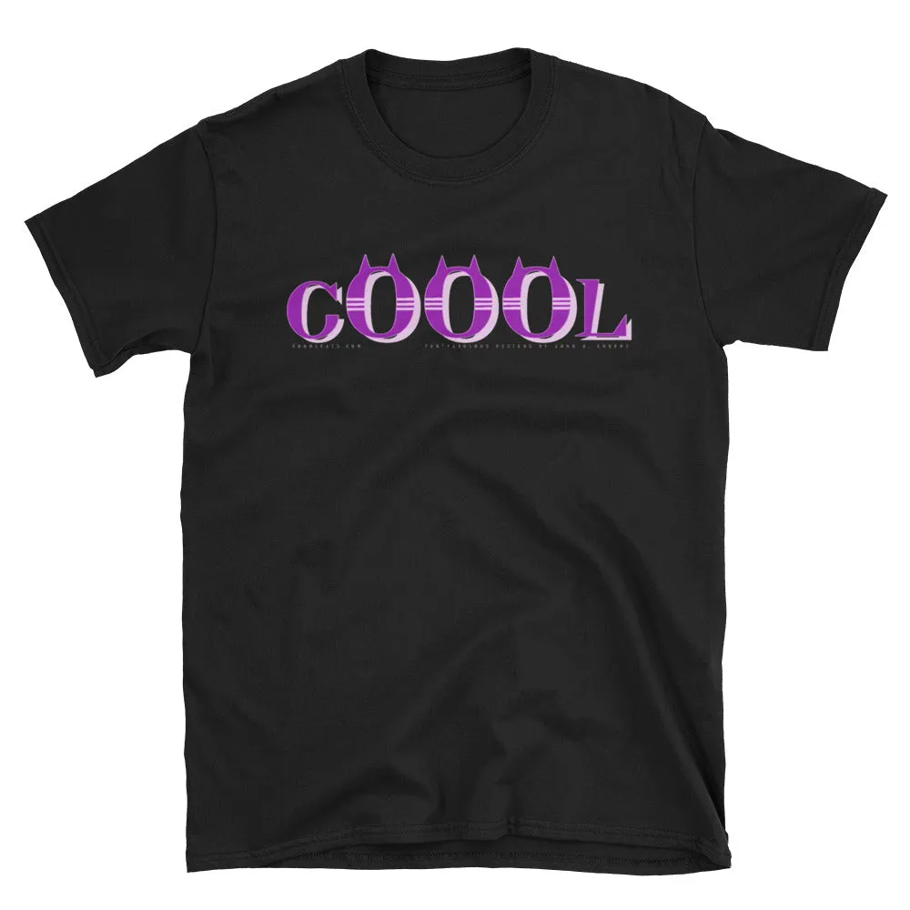 PURPLE COOOL Short-Sleeve Unisex T-Shirt