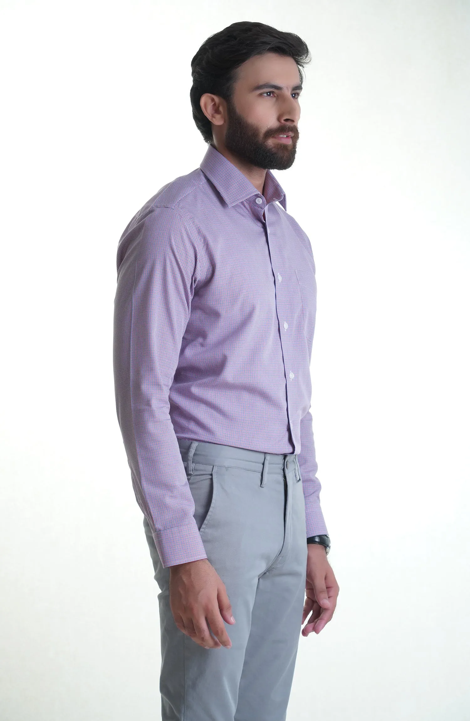 Purple Cotton Shirt