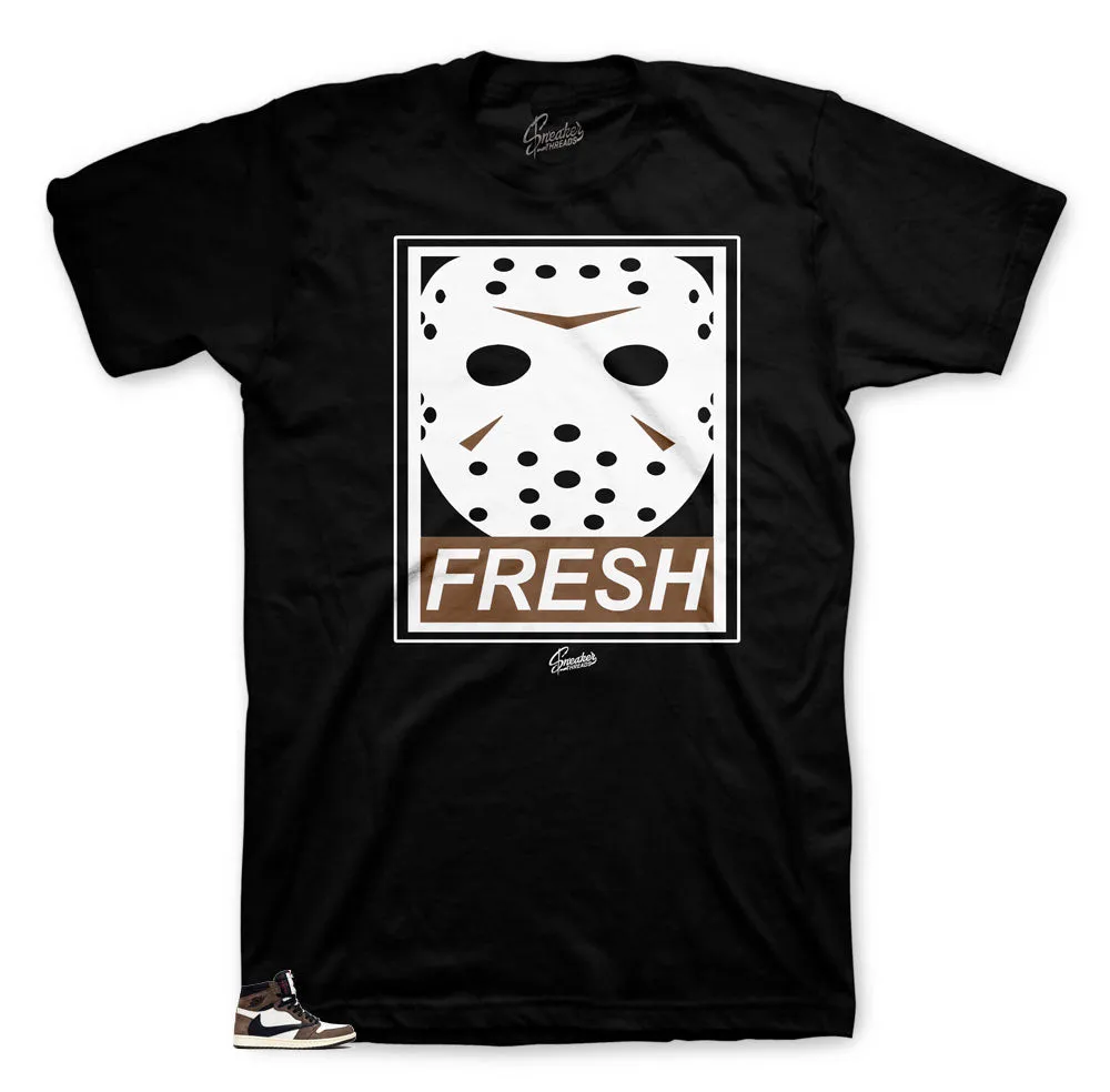 Retro 1 Cactus Jack Fresh to Death Shirt