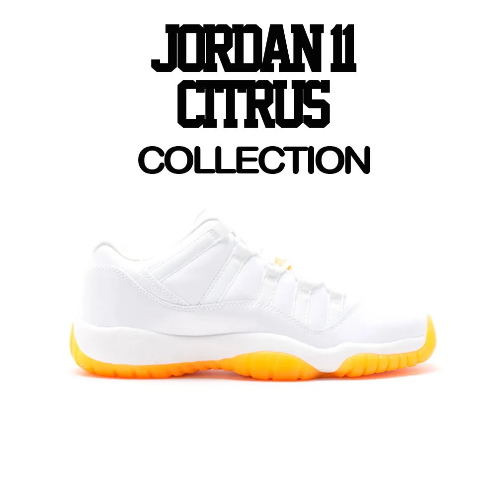 Retro 11 Bright Citrus In Our Hearts Shirt