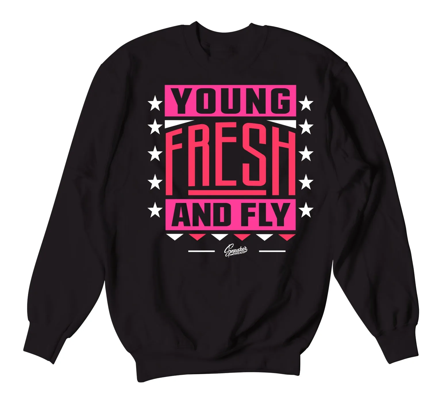 Retro 14 Shocking Pink Young Fresh Sweater