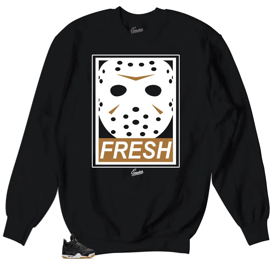 Retro 4 Black Gum Fresh to Death Sweater