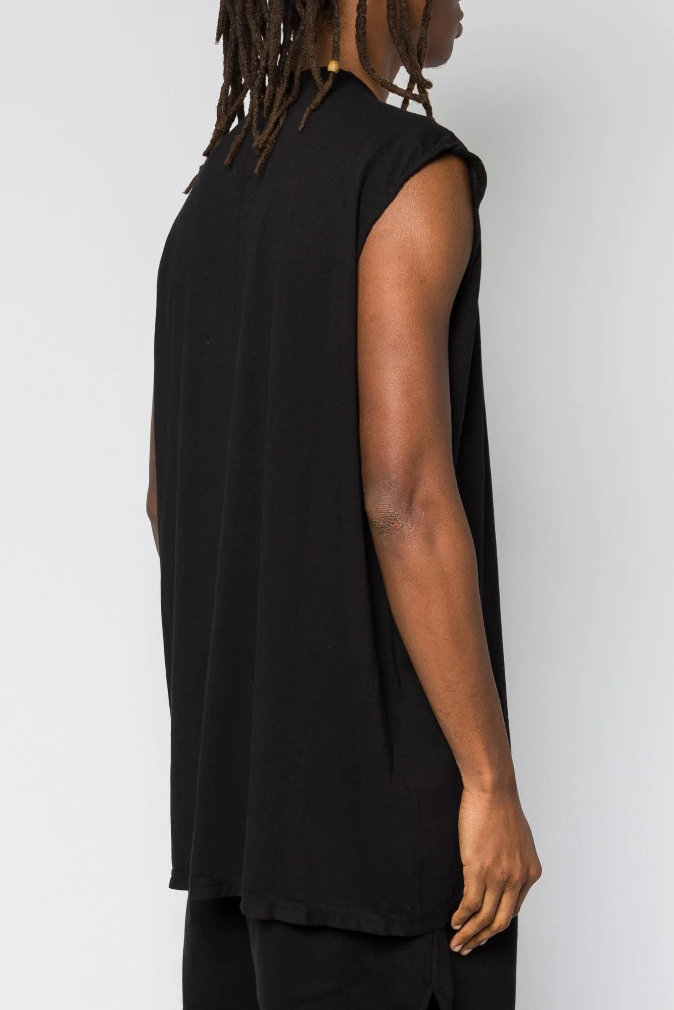 Rick Owens DRKSHDW Tarp T in Black SS25