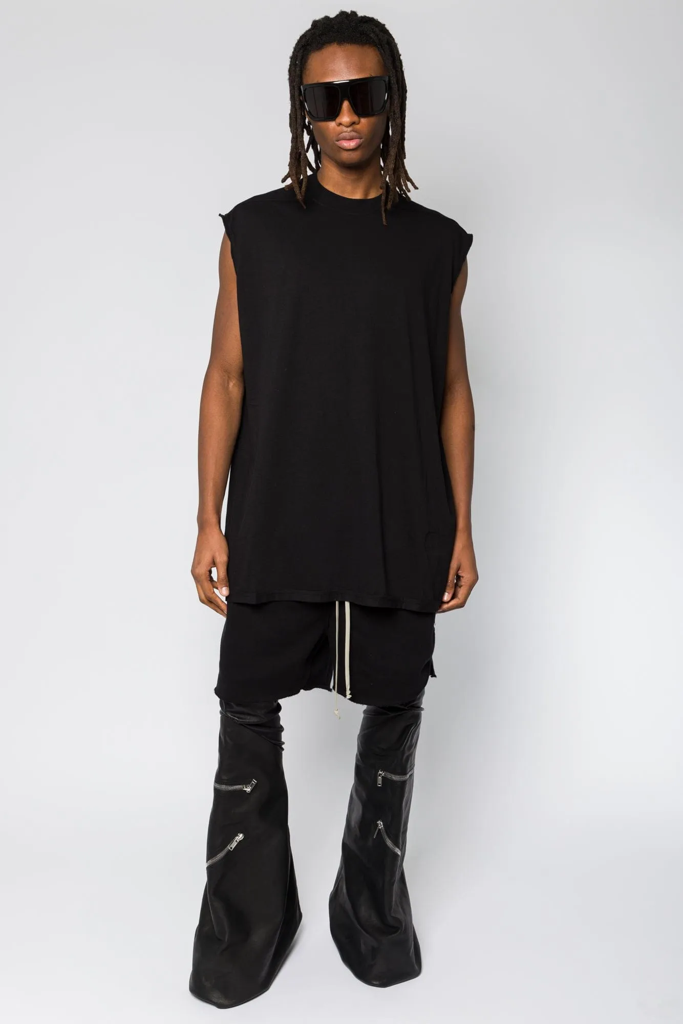 Rick Owens DRKSHDW Tarp T in Black SS25