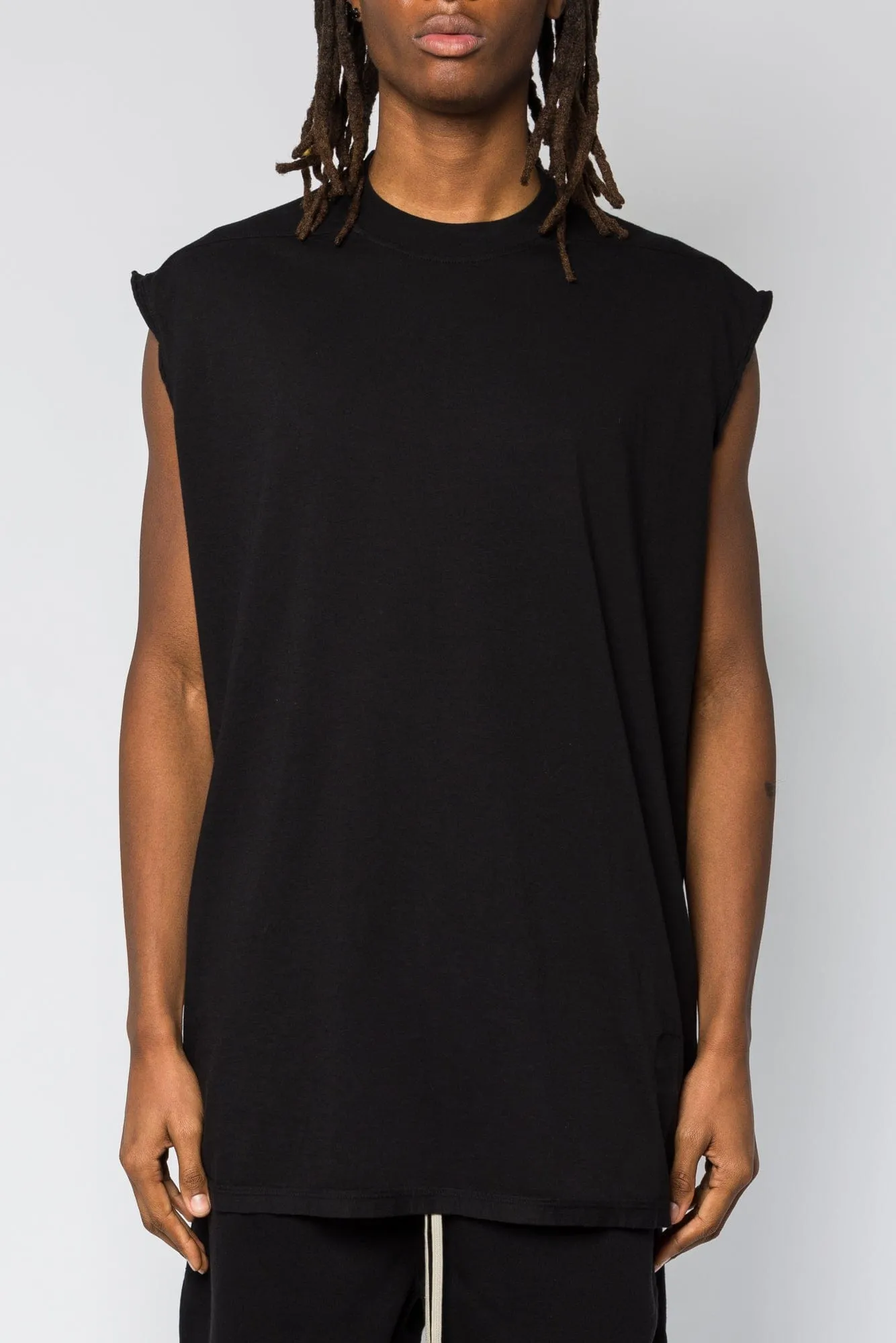 Rick Owens DRKSHDW Tarp T in Black SS25