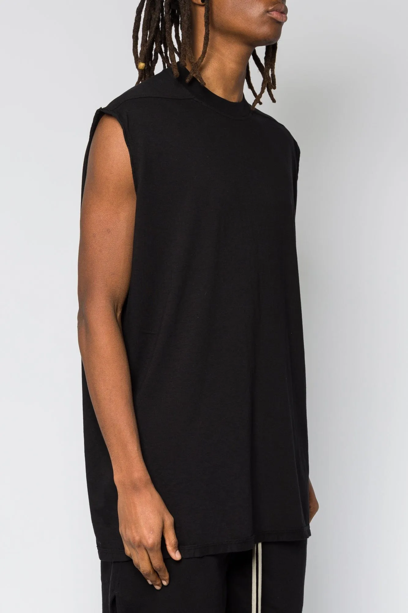 Rick Owens DRKSHDW Tarp T in Black SS25