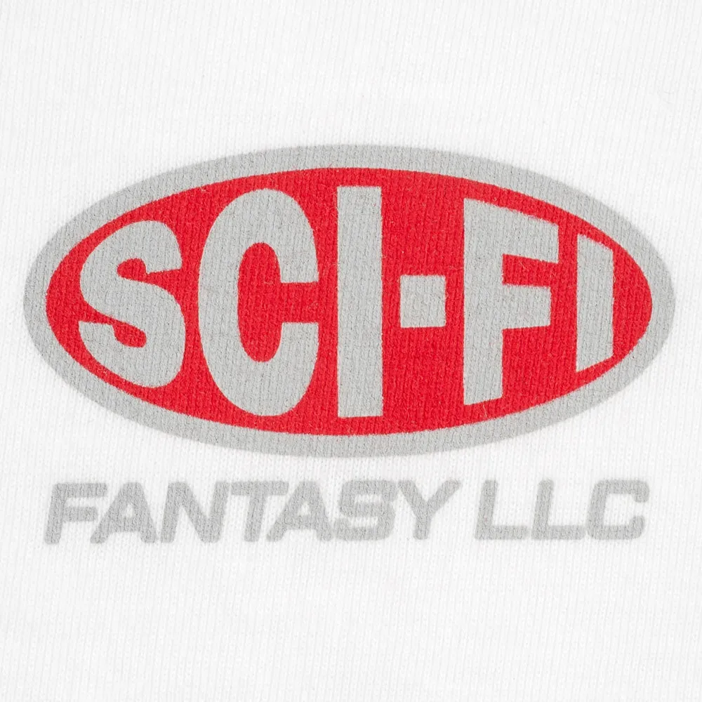 SCI-FI FANTASY LLC TEE // WHITE