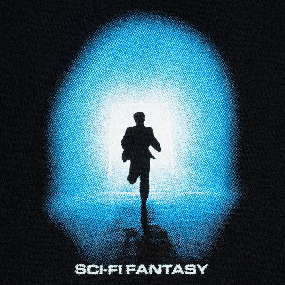 SCI-FI FANTASY THE KEEP TEE // BLACK