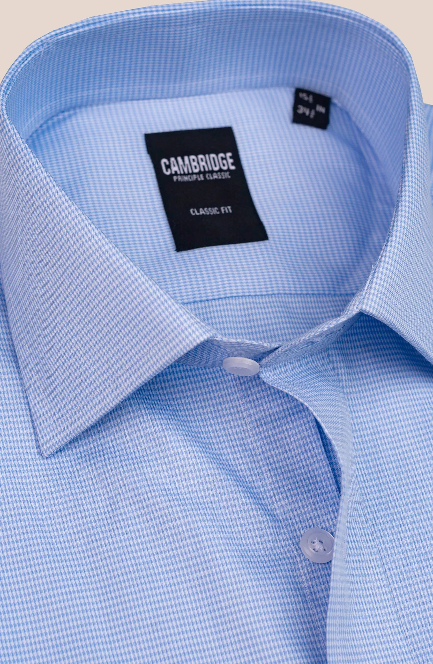Sky Blue Dobby Shirt