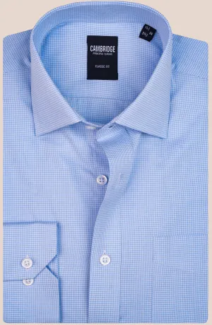 Sky Blue Dobby Shirt