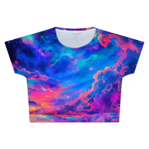 Storybook Sky Crop Tee