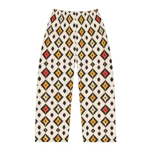 Stylish Geometric Men's Pajama Pants - Comfortable Lounge Wear for Cozy Nights