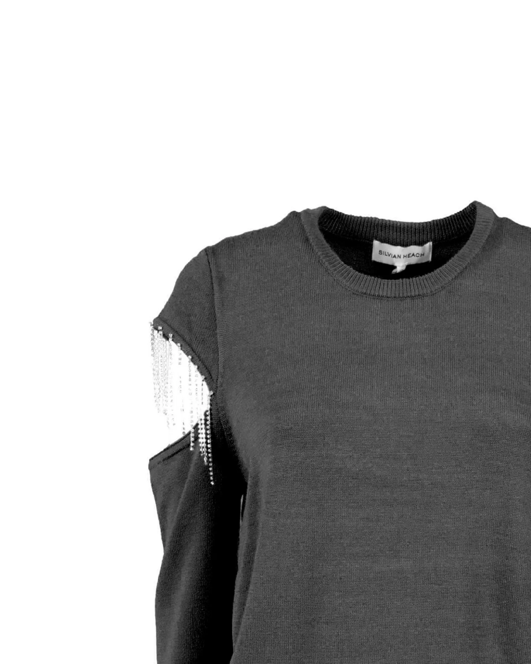 Sweater with glitter detail