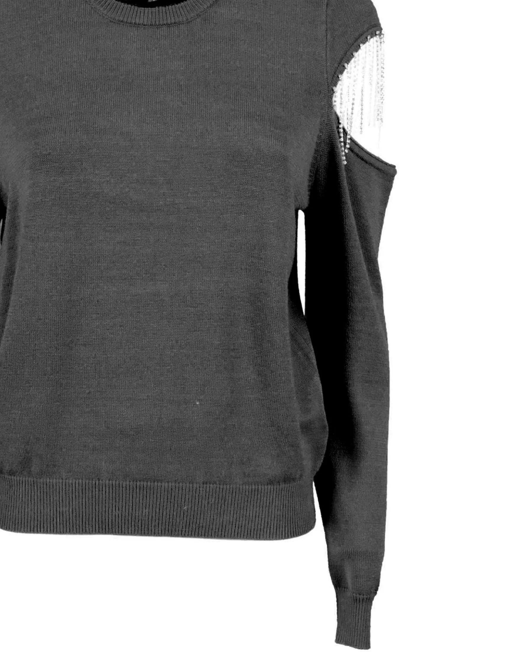 Sweater with glitter detail
