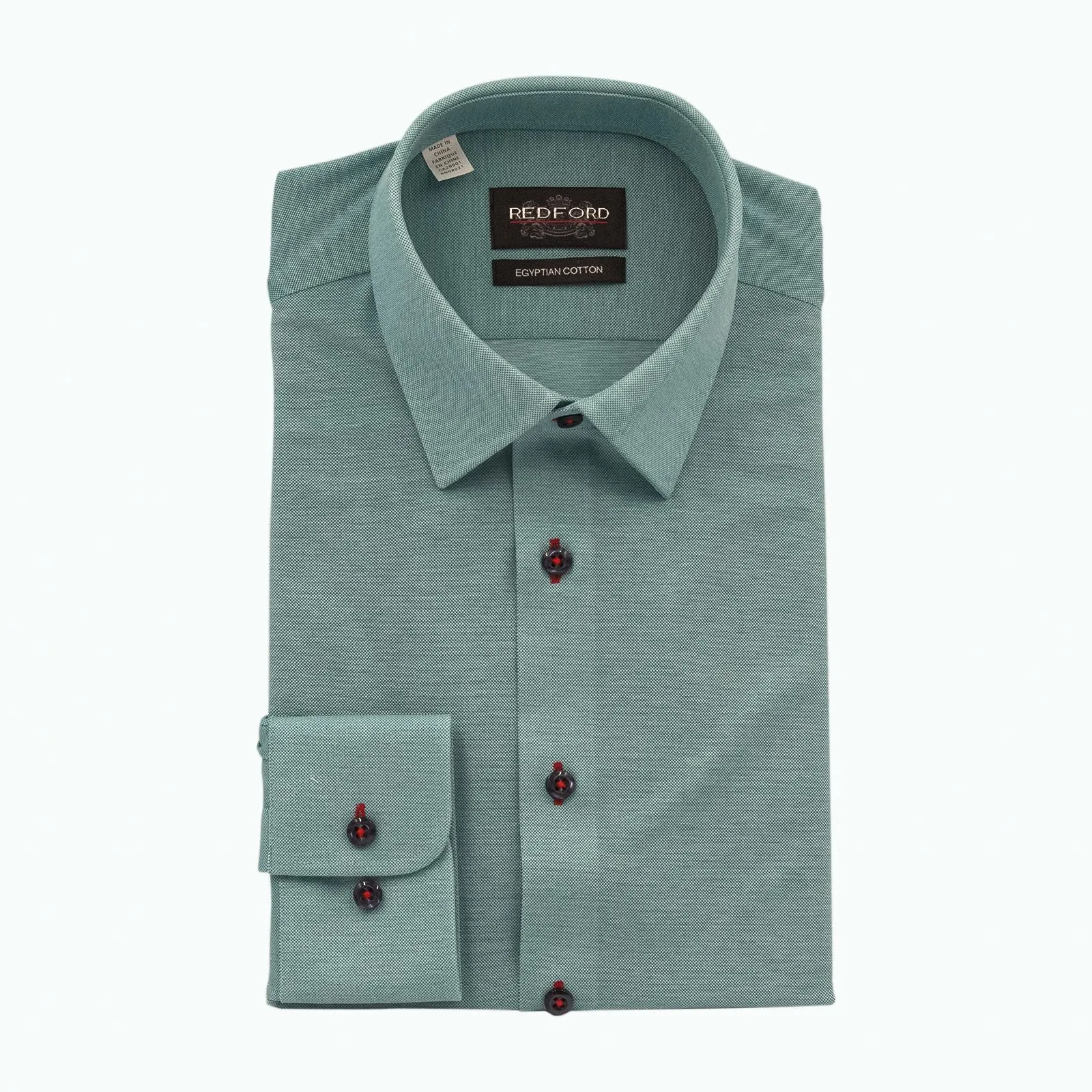 The Athleshirt - Cotton Knit Teal Shirt
