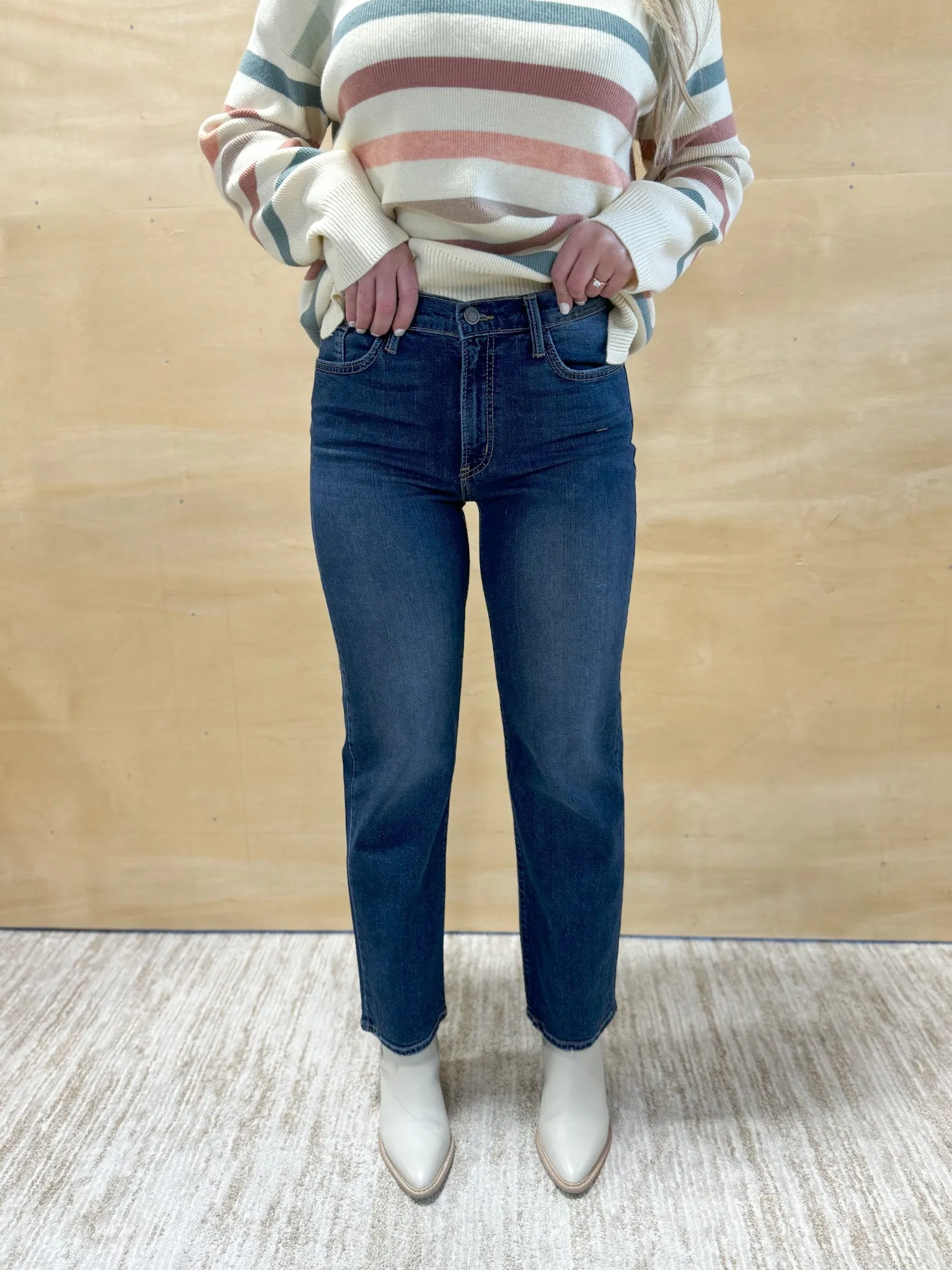 The Georgia Jeans - Dark Denim
