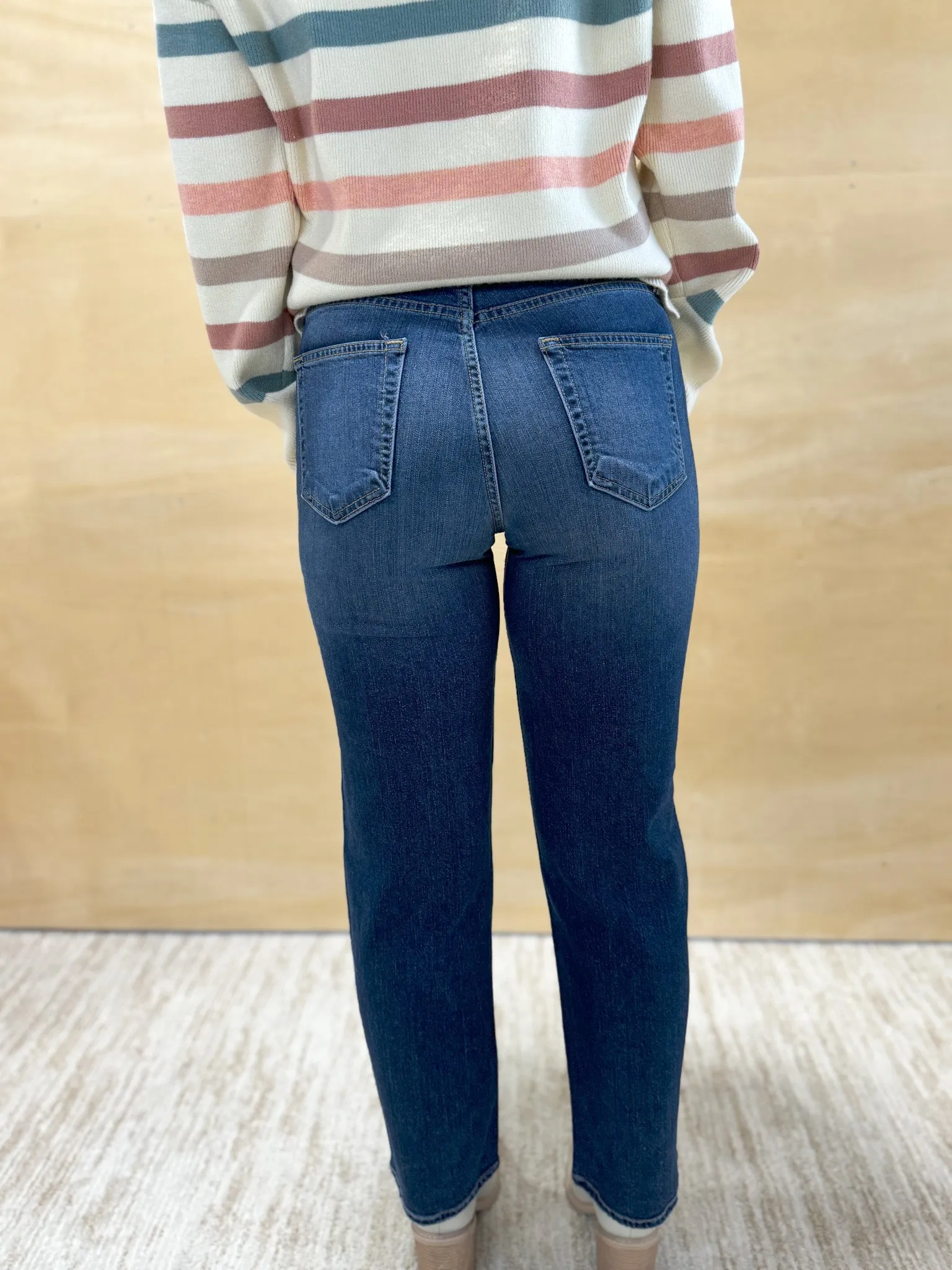 The Georgia Jeans - Dark Denim