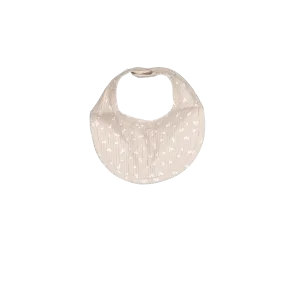 The Printed Bib - Sand Petal