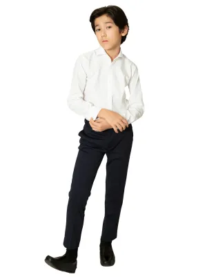 T.O. Boy's Soho Stretch Pants - Navy