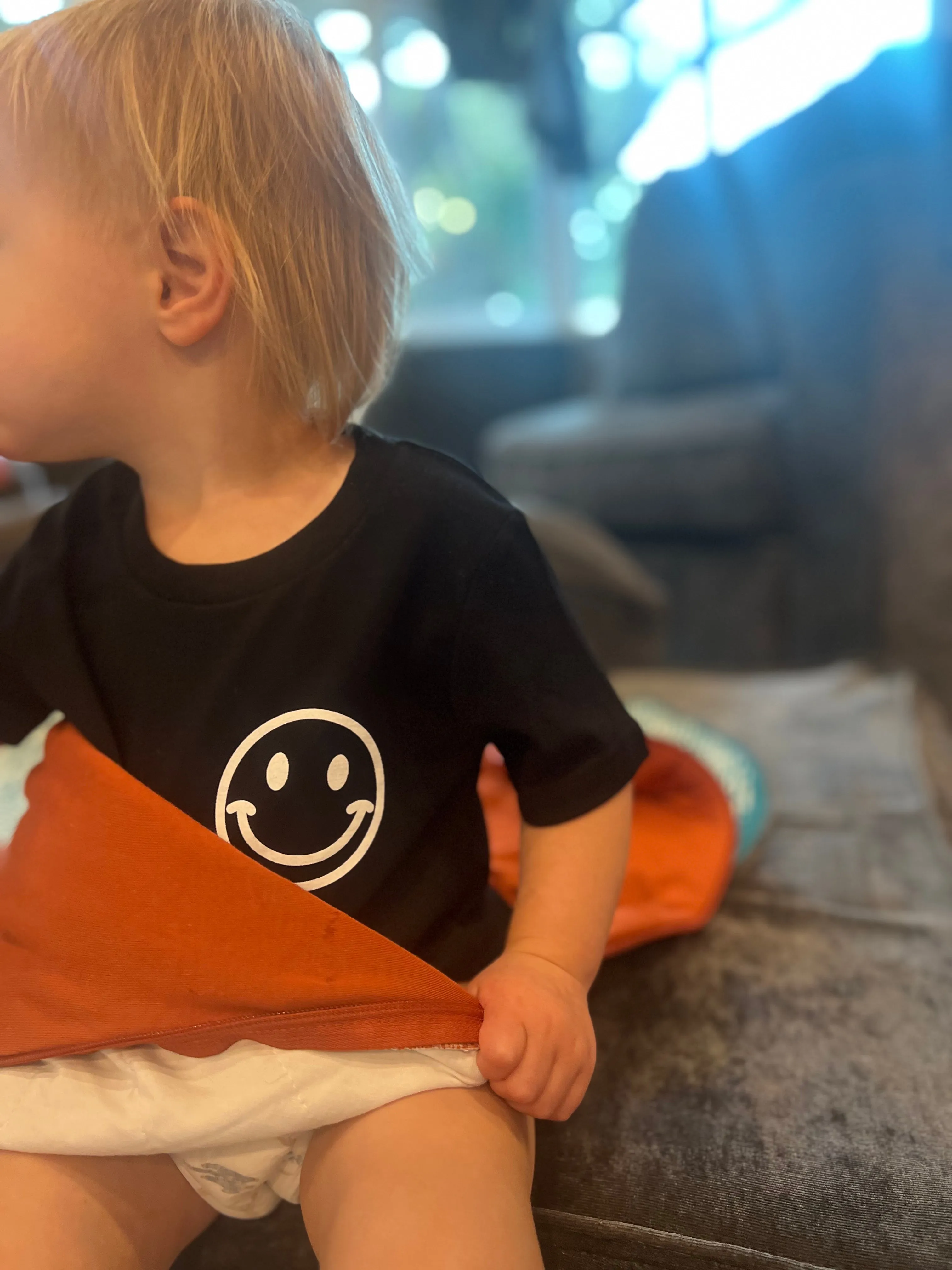 Toddler Downtown Saint Pete Tee (Black/White)