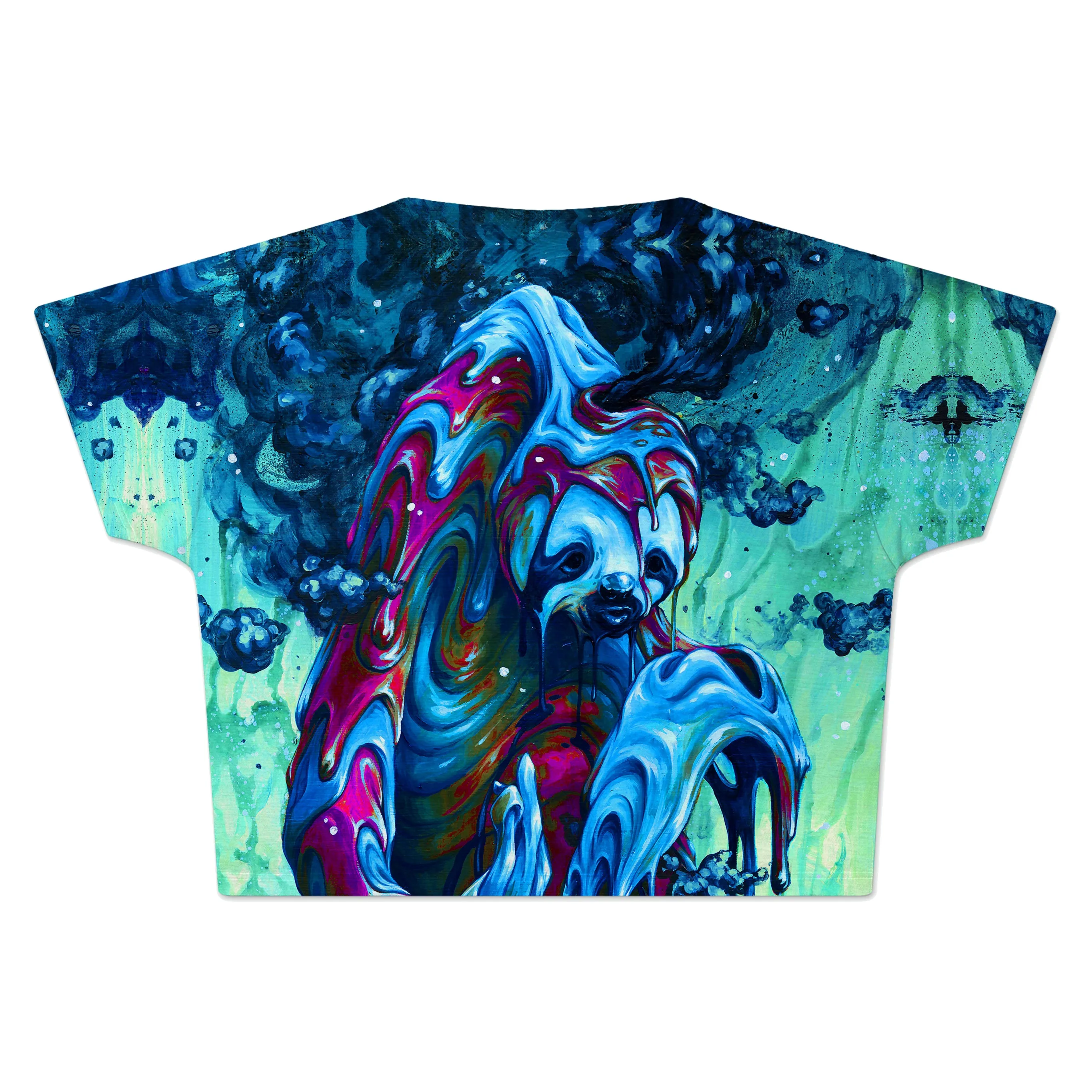 Toxic Sloth Crop Tee