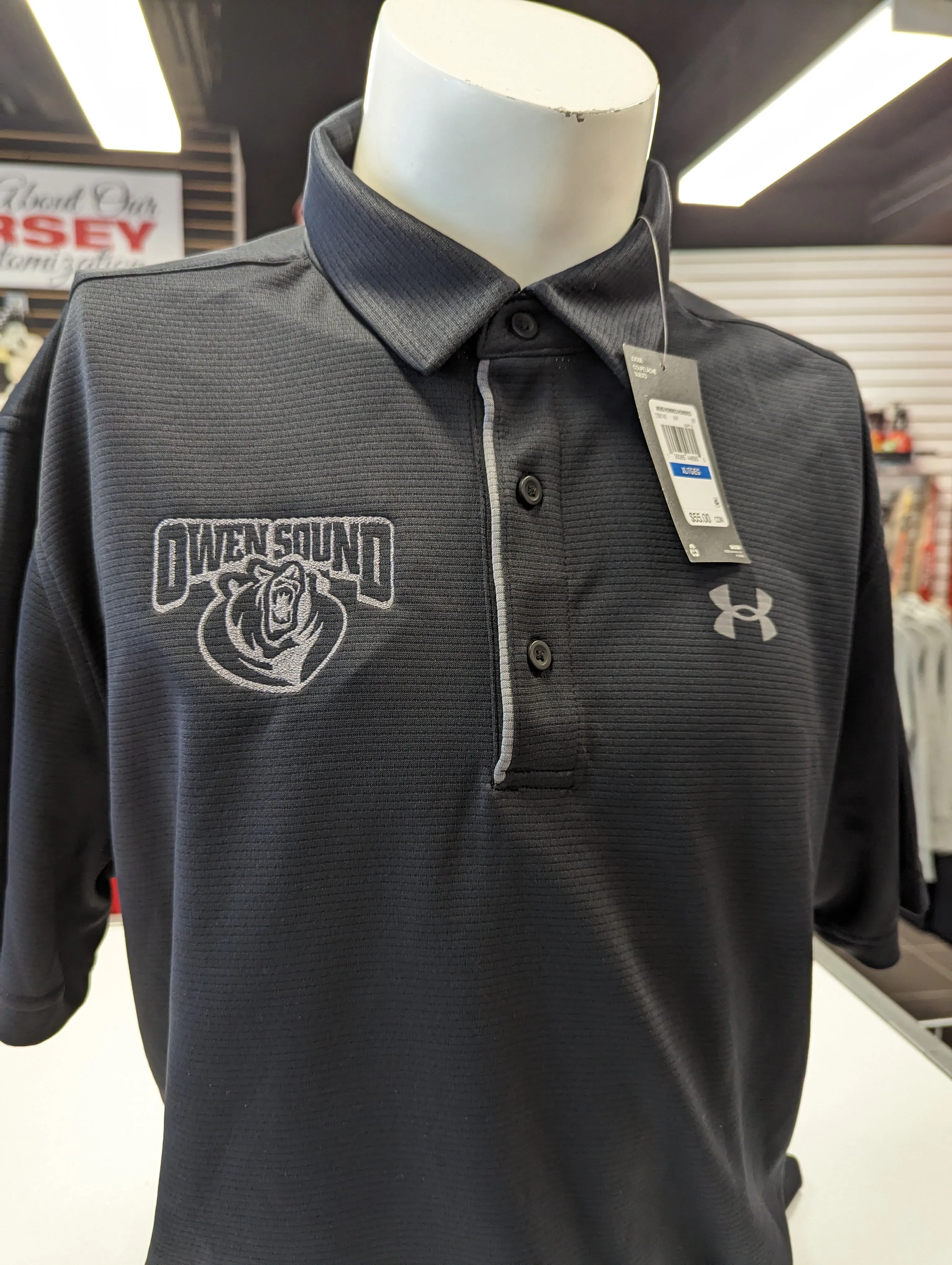 UA Polyester Attack Golf Shirts