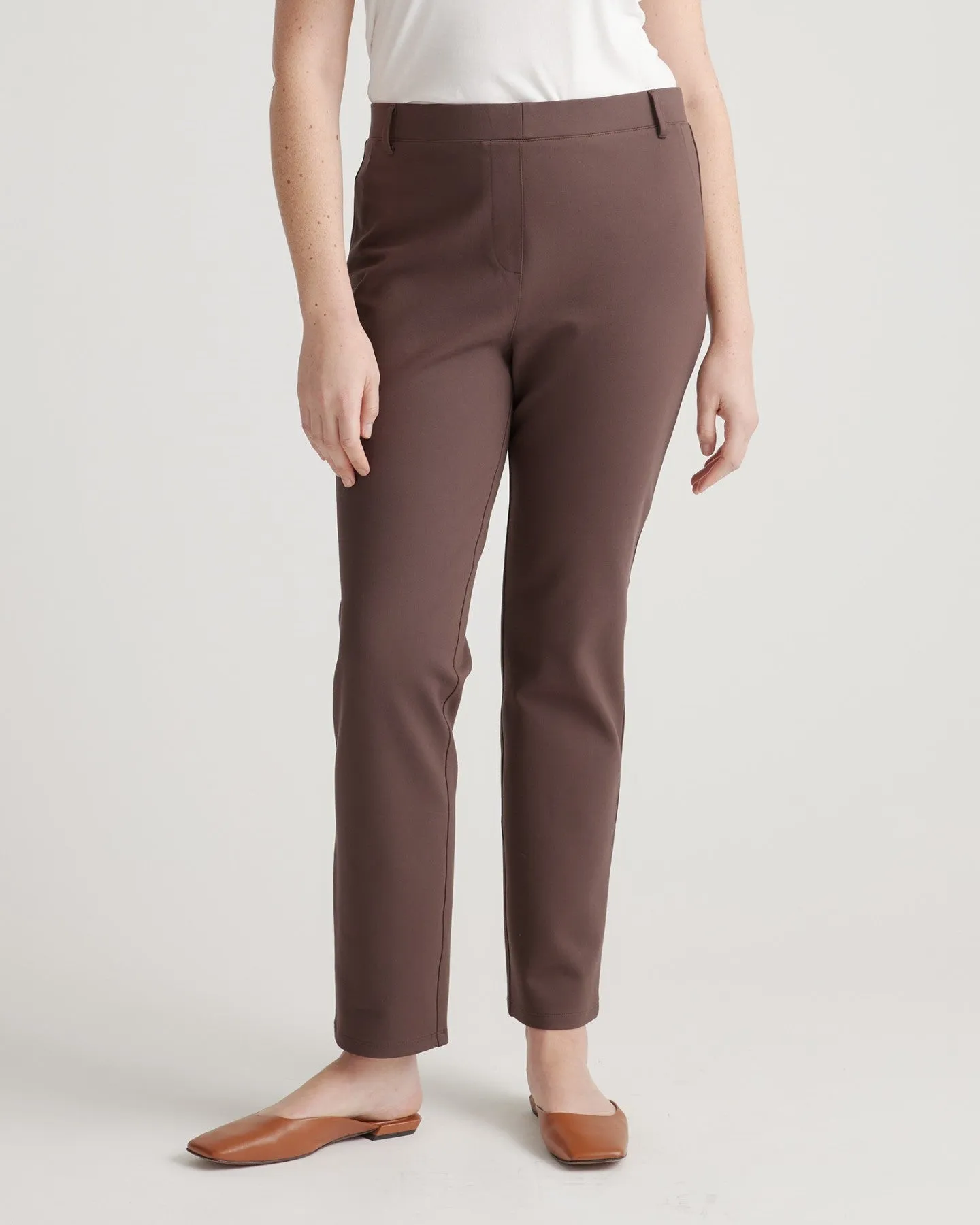 Ultra-Stretch Ponte Straight Leg Pants