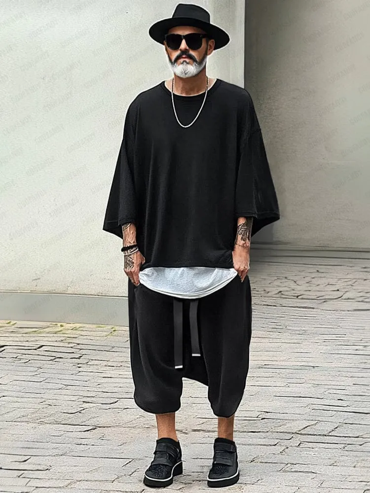 Versatile Faux Layer T-shirt Set