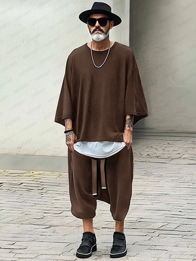 Versatile Faux Layer T-shirt Set