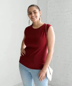 VIDA tank in Scarlet Red VIDA tank in Scarlet Red