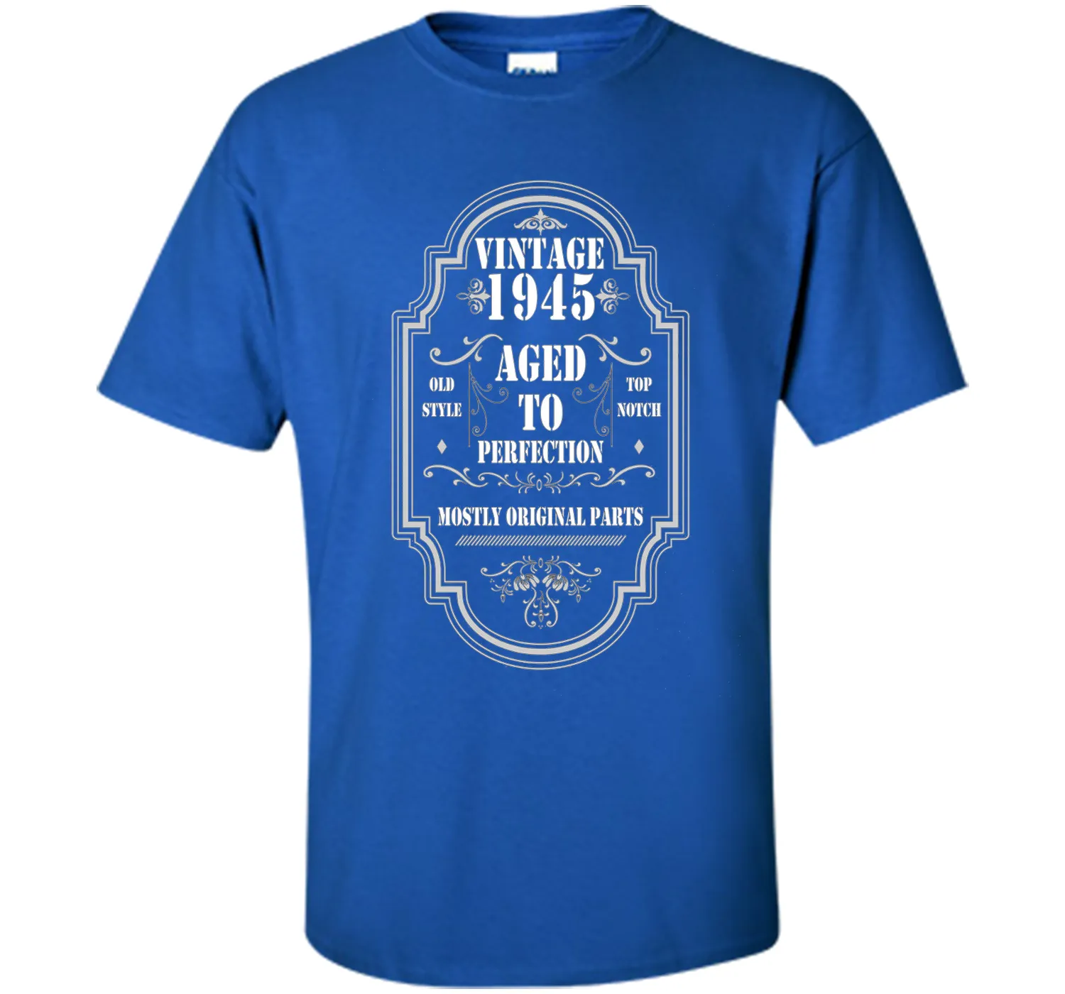 Vintage 1945 T-Shirt. Birthday Gifts For Women/Men