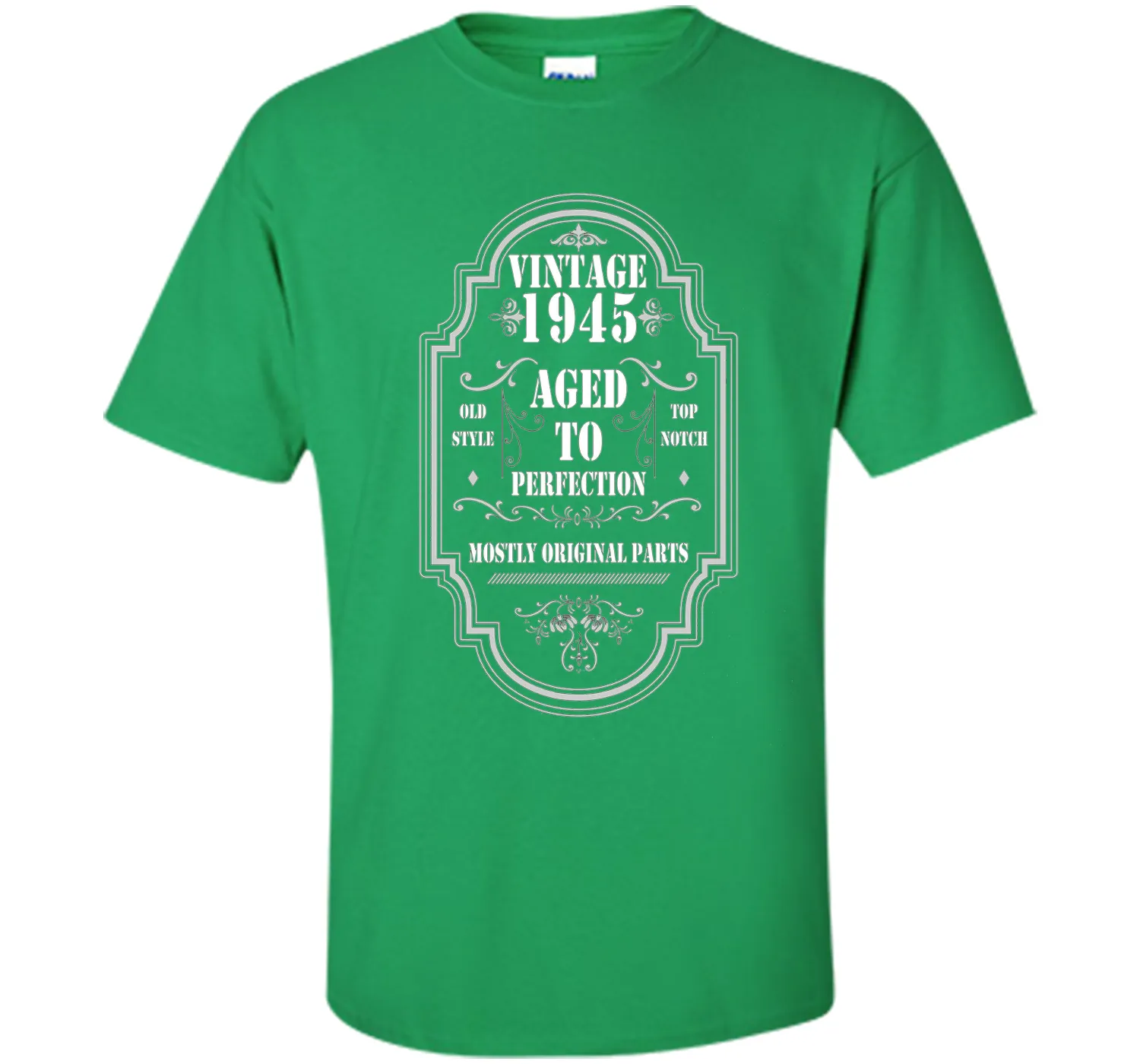 Vintage 1945 T-Shirt. Birthday Gifts For Women/Men