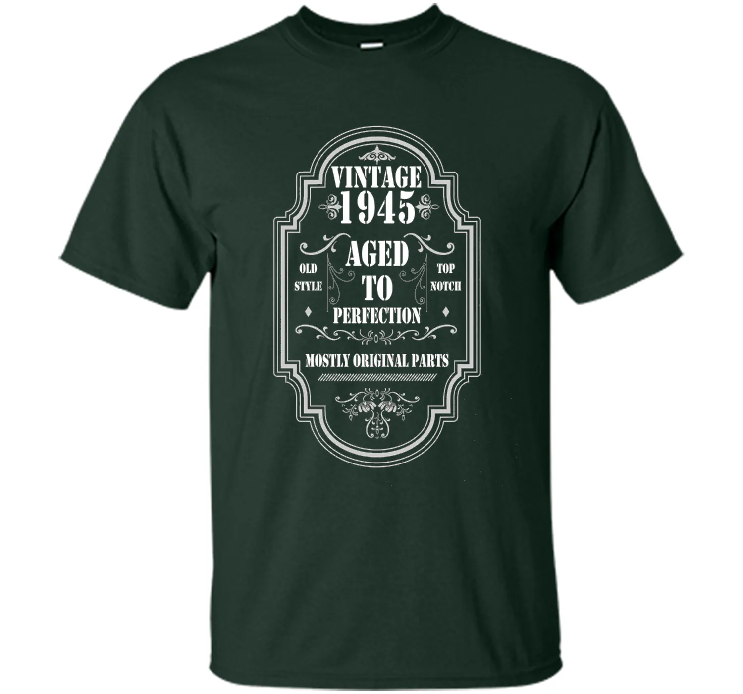 Vintage 1945 T-Shirt. Birthday Gifts For Women/Men