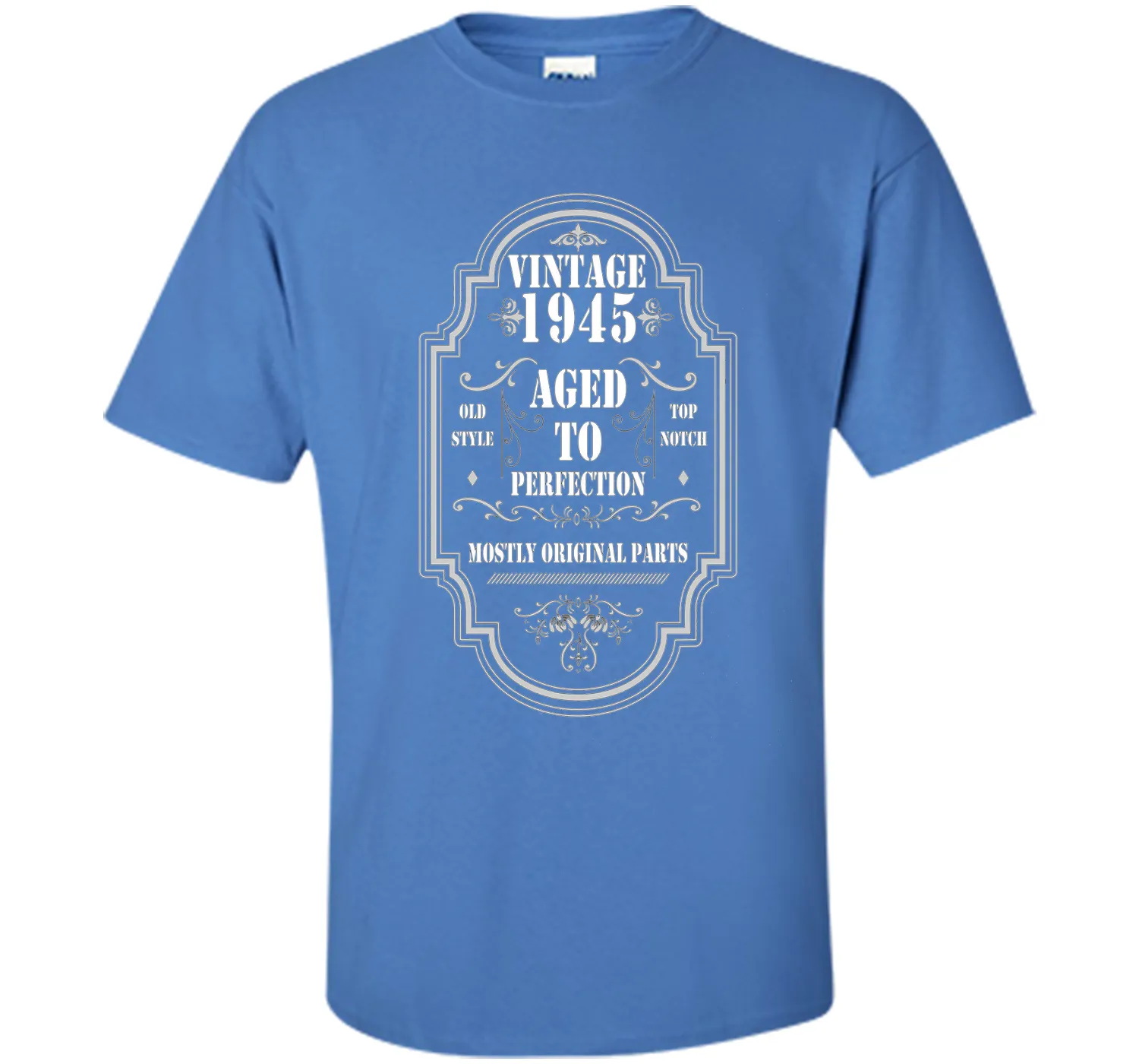 Vintage 1945 T-Shirt. Birthday Gifts For Women/Men